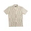 Eight X Men's Neutrals Solano Button Up Short Sleeve
