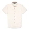 Eight X Men's Neutrals Tufted Technique Short Sleeve Shirt + Shorts Matching Set