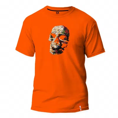 Eight X Men's No Risk No Reward Street T-shirt In Orange