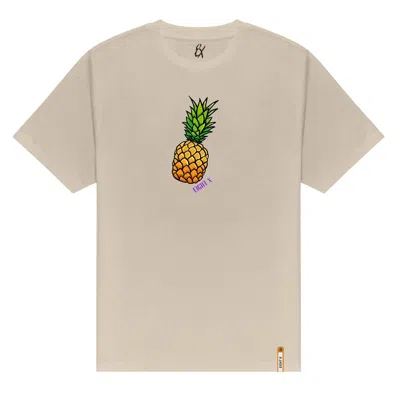 Eight X Men's Piña Graphic T-shirt In Beige In Neutral