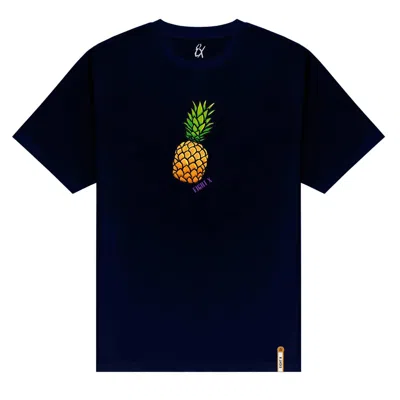 Eight X Men's Piña Graphic T-shirt In Navy In Blue