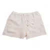 Eight X Men's Pink Morning Mist Swim Trunks In White