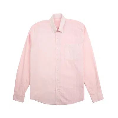 Eight X Men's Pink Prism Button Down Shirt