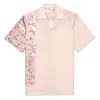 Eight X Men's Pink / Purple Soft Side Short Sleeve Button Up Shirt In Pink/purple