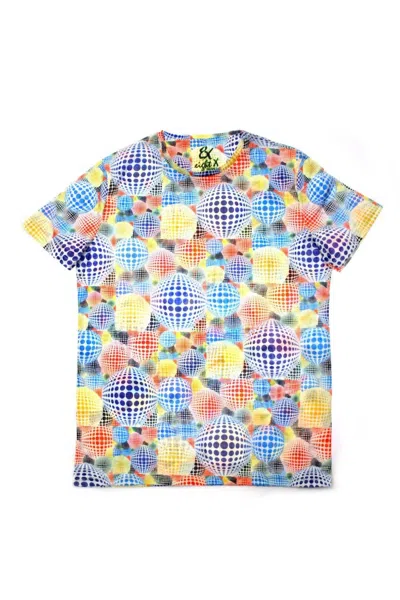 Eight X Men's Printed Shapes T-shirt In Multi