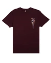 Eight X Men's Red Contents Under Pressure Graphic T-shirt - Burgundy In Red