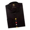 Eight X Men's Royal Flush Producer Michael Limited Edition Button Down Shirt - Black In Black
