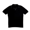 Eight X Men's Sable Short Sleeve Knit Polo – Black In Black