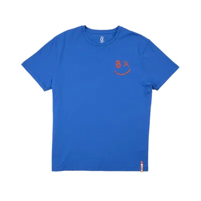 Eight X Men's Static Graphic T-shirt – Blue