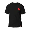 Eight X Men's Strawberries Graphic T-shirt - Black In Black