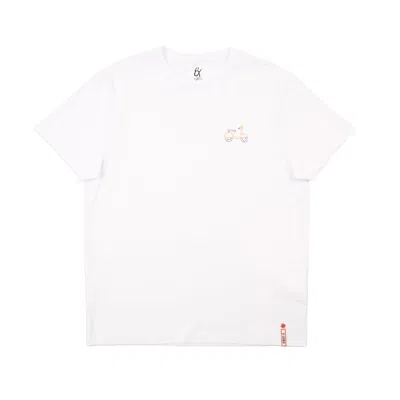 Eight X Men's Sunday Drive Graphic T-shirt – White