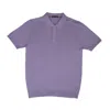 Eight X Men's The Ecoform Polo - Purple In Purple
