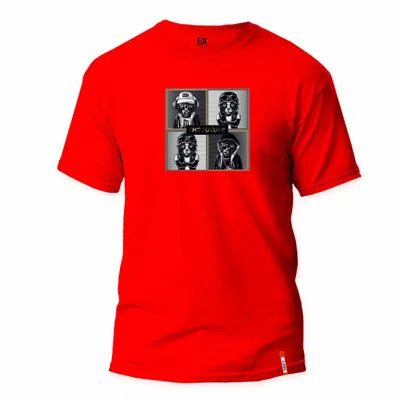 Eight X Men's The Future Street T-shirt In Red