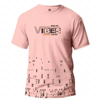 Eight X Men's Vibes Street T-shirt In Pink In Multi
