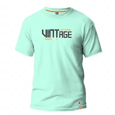 Eight X Men's Vintage Vibes Street T-shirt In Green