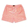 Eight X Men's White / Red Triangle Breeze Swim Trunks In White/red