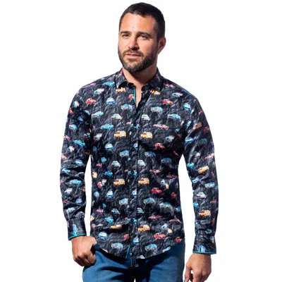 Eight X Night Cruise Button Down Shirt In Black