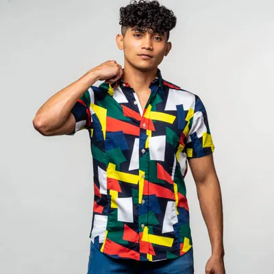 Eight X On The Pitch Short Sleeve Shirt In Multi
