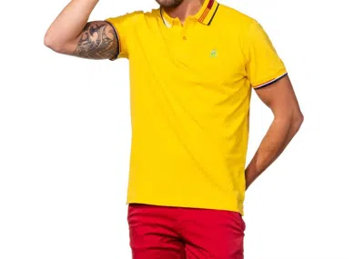 Eight X Pablo Frog Polo Shirt In Yellow