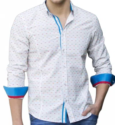 Eight X Reverse Fill Coupe Shirt In White