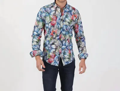 Eight X Safari Print Shirt In Multi Color