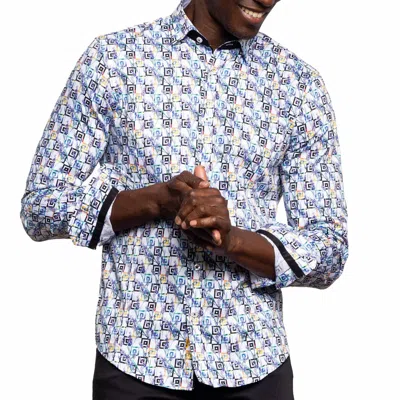 Eight X Sewn Dreams Pm Edition Button Down Shirt In Lavender In Multi