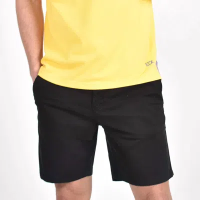 Eight X Slim Fit Chino Shorts In Black