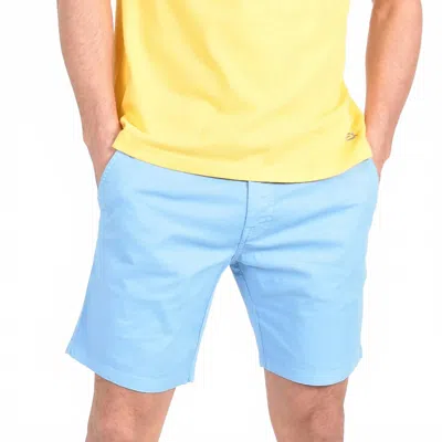 Eight X Slim Fit Chino Shorts In Blue