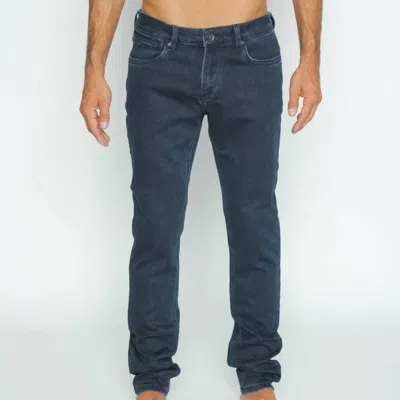 Eight X Slim Fit Stretch Denim Jeans In Navy In Blue