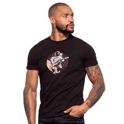 Eight X Space Rock Graphic T-shirt In Black