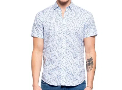 Eight X Squirt Short Sleeve Shirt In Blue