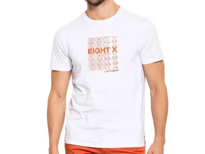 Eight X Thank You Street T-shirt In White