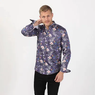 Eight X Tropical Island Button Down Shirt In Multi