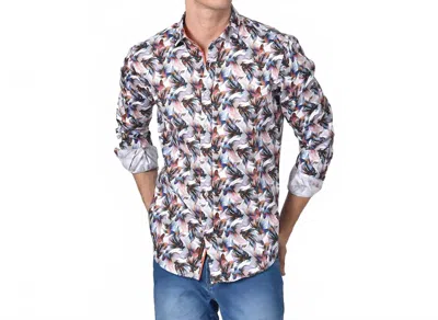 Eight X Vibrant Betta Button Down Shirt In Multi