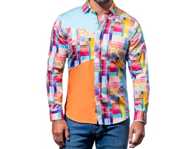 Eight X Windows 99 Button Down Shirt In Multi