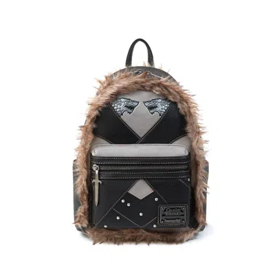 Eight3five Inc Game Of Thrones Jon Snow Mini Backpack In Black