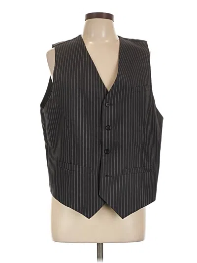 Pre-owned Eighty Eight Tuxedo Vest In Gray
