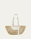 Eilaf Dom Large Woven Tote Bag In Off White