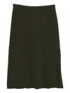 Eileen Fisher A Line Skirt In Green