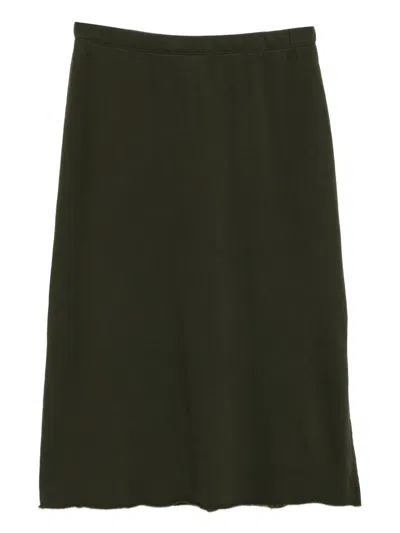 Eileen Fisher A Line Skirt In Green