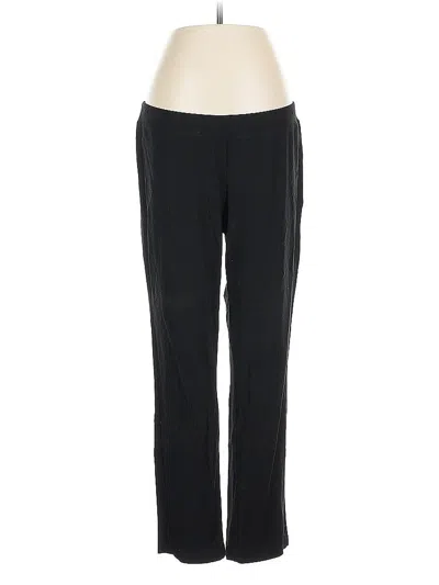 Pre-owned Eileen Fisher Active Pants In Black