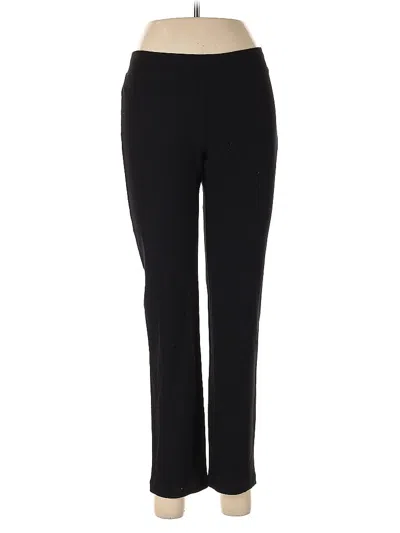 Pre-owned Eileen Fisher Active Pants In Black
