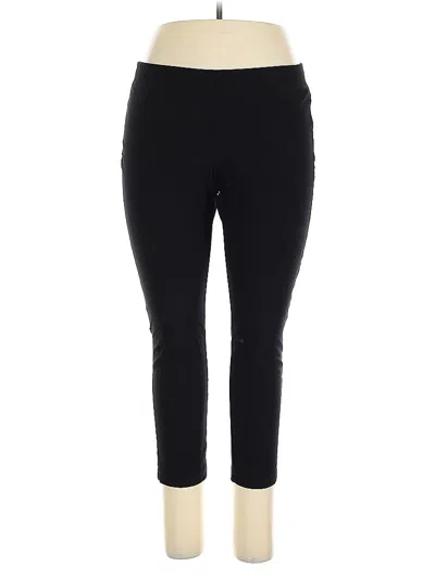 Pre-owned Eileen Fisher Active Pants In Black