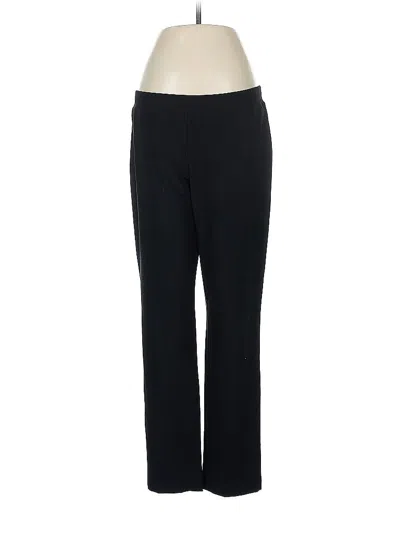 Pre-owned Eileen Fisher Active Pants In Black