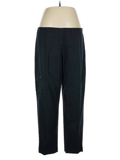 Pre-owned Eileen Fisher Active Pants In Black
