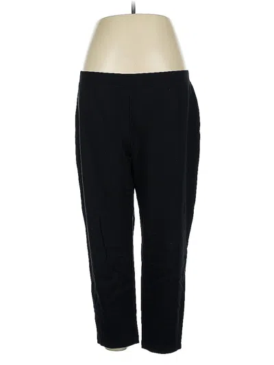 Pre-owned Eileen Fisher Active Pants In Black