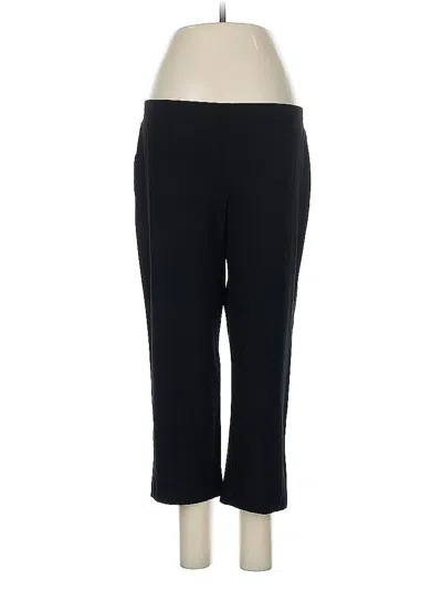 Pre-owned Eileen Fisher Active Pants In Black