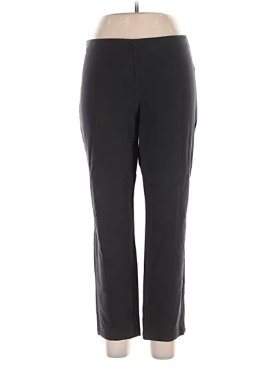 Pre-owned Eileen Fisher Active Pants In Black