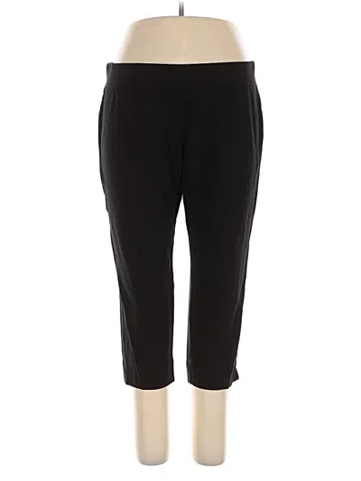 Pre-owned Eileen Fisher Active Pants In Black