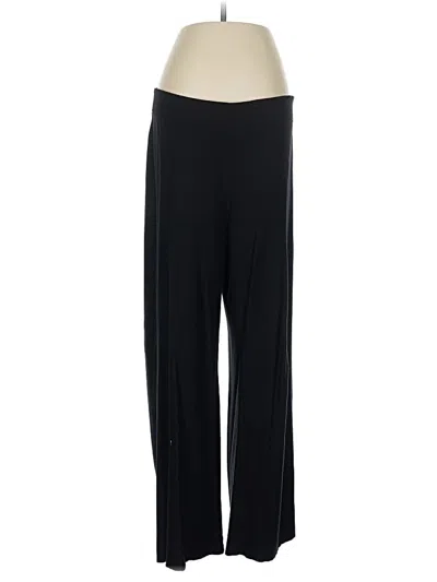 Pre-owned Eileen Fisher Active Pants In Black
